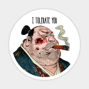 Puff Sumo: I Tolerate You Magnet